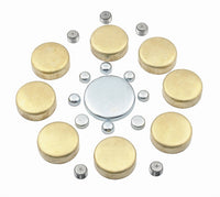 Mr Gasket Mr. Gasket Brass Freeze Plug Kit 6481