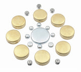 Mr Gasket SB Chvy Brass Freeze Plu 6481