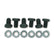 Mr Gasket Fits Various GM V6 and V8 applications - Grade 8 Steel - Black Oxide 6710
