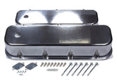 Mr Gasket Mr. Gasket Cast Aluminum Tall Valve Covers - Polished 6858G