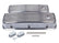 Mr Gasket Mr. Gasket Cast Aluminum Tall Valve Covers - Polished 6859G