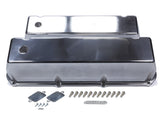 Mr Gasket Mr. Gasket Cast Aluminum Tall Valve Covers - Polished 6873G