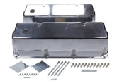 Mr Gasket Mr. Gasket Cast Aluminum Tall Valve Covers - Polished 6890G