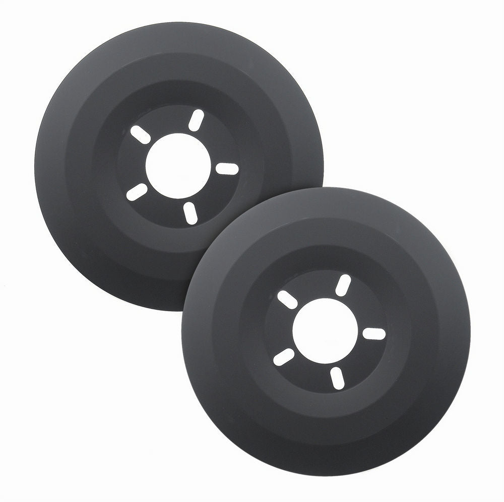 Mr Gasket Mr. Gasket Wheel Dust Shields - Fits Most 15 Inch Wheels 6905