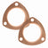 Mr Gasket Fits 2-1/2 Inch Diameter 3-Bolt Round Header Collectors 7176C