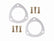 Mr Gasket Fits 2-1/2 Inch Diameter 3-Bolt Round Header Collectors 7420G