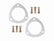 Mr Gasket Fits 3 Inch Diameter 3-Bolt Round Header Collectors 7421G
