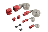 Mr Gasket Mr. Gasket Flex-Braid Hose Sleeve Kit - Red 8090