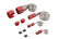 Mr Gasket Mr. Gasket Flex-Braid Hose Sleeve Kit - Red 8090