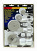 Mr Gasket Mr. Gasket Flex-Braid Hose Sleeve Kit - Silver 8092