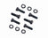 Mr Gasket Mr. Gasket Pressure Plate Bolts - 5/16-18 911