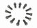 Mr Gasket Mr. Gasket Header Bolts - 3/8-16 x 3/4 Inch Hex Head - Set of 12 915