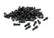 Mr Gasket Mr. Gasket Header Bolts - 3/8-16 x 1 Inch Hex Head - Black Oxide - 100 Pieces 917A