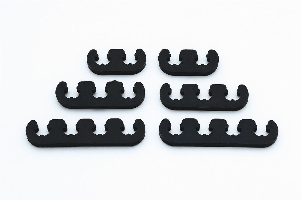 Mr Gasket Mr. Gasket Wire Separators - Plastic - 7 mm / 8 mm - Black 9728
