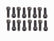 Mr Gasket Mr. Gasket Header Bolts - M8-1.25 x 25mm Socket Head - Black Oxide 978G
