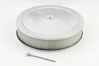 Mr Gasket Competition Air Cleaner Chrome Fits 2, 3, and 4 Barrel Carburetors with 5-1/8 Inch Neck Mr Gasket 9790
