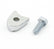 Mr Gasket Mr. Gasket Chrome Distributor Clamp 9860