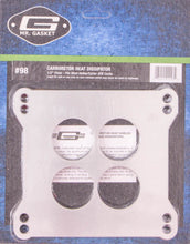 Load image into Gallery viewer, Mr Gasket Carb. Dissipator 4-Bbl. 1/2in Thick- 4-Hole 98