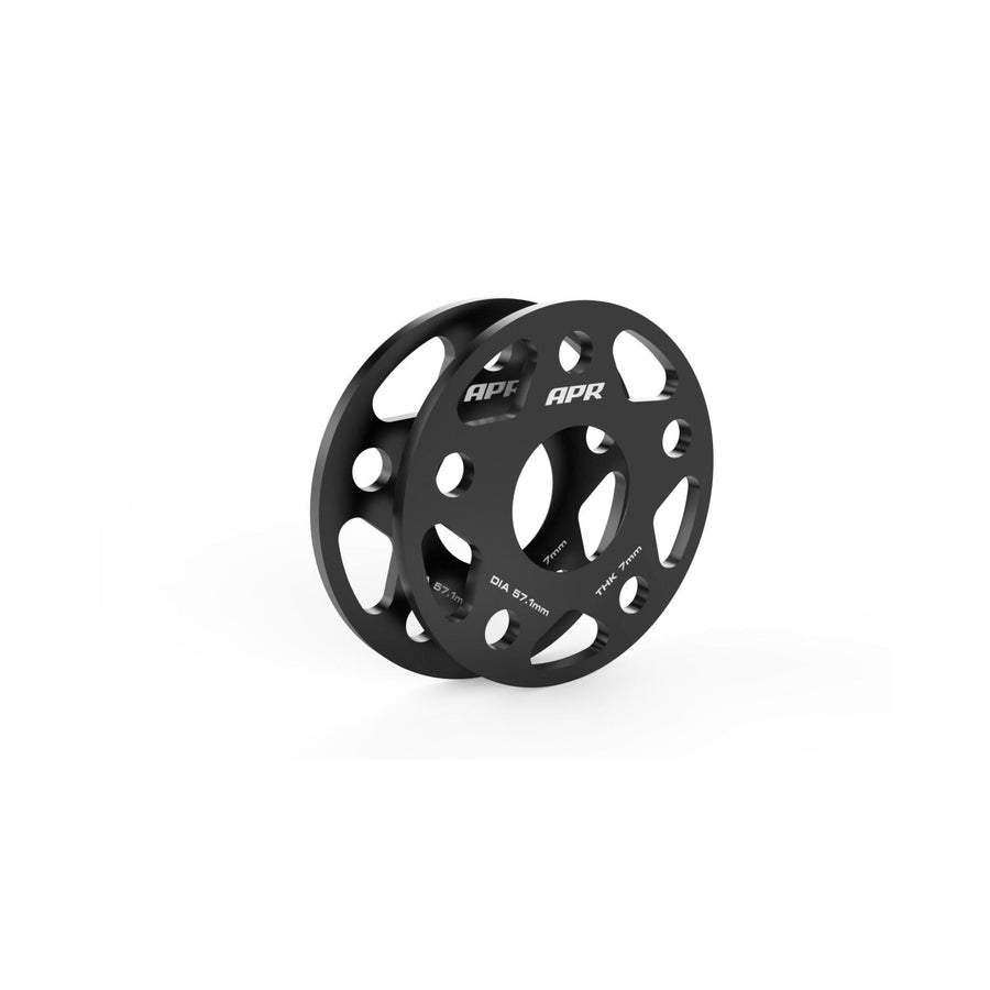 Wheel Spacers (Set of 2) 57.1mm CB 7mm Thick APR Spacers 57.1mm CB 5x112 7mm Thick APR