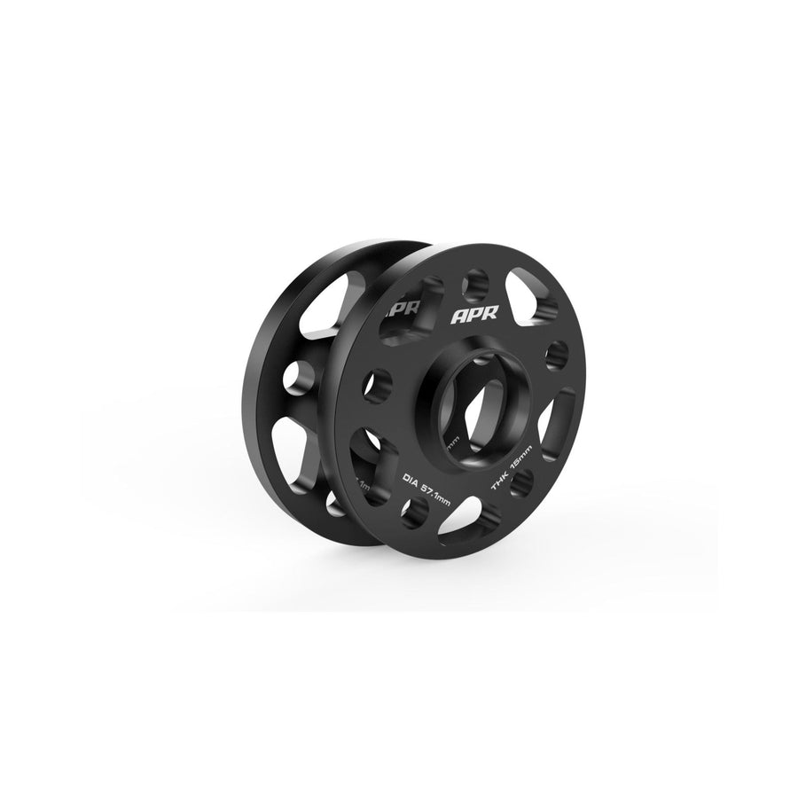 Wheel Spacers (Set of 2) 57.1mm CB 15mm Thick APR Spacers 57.1mm CB 5x112 15mm Thick APR