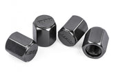 Valve Stem Caps Gunmetal Stylish valve stem caps in gunmetal APR