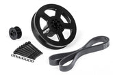 Supercharger Drive and Crank Pulley with Belt Press on 3.0 TFSI Fits 2009-2018 Audi A6/A7/A8 Quattro 2013-2017 Audi Q5 2011-2015 Audi Q7 2010-2017 Audi S4/S5 2014-2017 Audi SQ5 APR