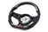 Steering Wheel Carbon Fiber & Perforated Leather MK7 GTI/GLI Red (For use with Paddles) Fits VW Golf R 15-19, GTI 15-21, Jetta 15-24 APR