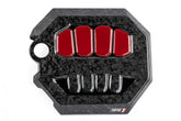 Engine Cover 2.0T EA888.4 Forged Carbon Fiber Fits Audi A3 22-24, A3 Quattro 22-24, S3 22-24 VW Arteon 22-24, Golf R 22-24, GTI 22-24 APR