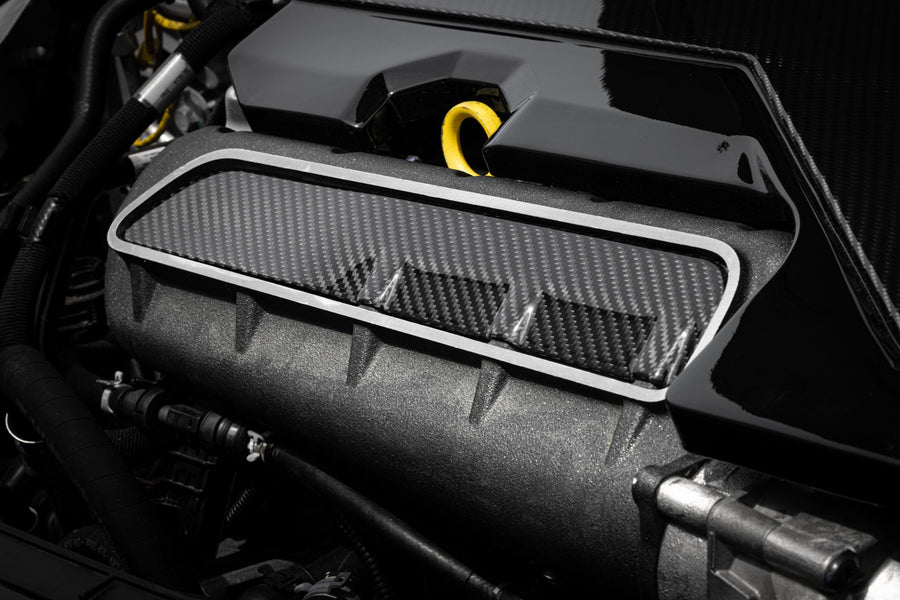 Intake Manifold Cover Plate 2.5T Carbon Fiber Fits Audi RS3 17-24, TT RS Quattro 12-22 APR