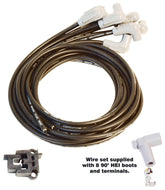 MSD Black Super Conductor Universal 8 Cyl, 90° Plug/90° Plug 31223