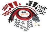 MSD For use on Dual Plug Hemi Engines, Red and Black Wire Set and Tubes. 31559