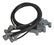 MSD Black Super Conductor Small Block Chevy, Socket Cap 31653