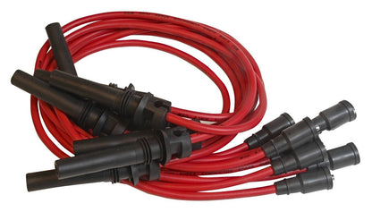 MSD Super Conductor Spark Plug Wire Set, '03-'05 Dodge 5.7L Hemi, Red | 32039