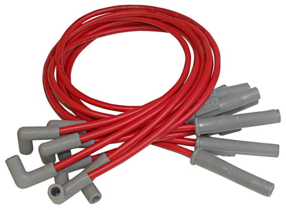 MSD Super Conductor Spark Plug Wire Set, 8.5mm, Red | 32209