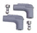 MSD Silicone 90° Spark Plug Boots & Terminals 3311