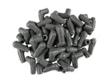 90-Deg Sprak Plug Boots 50pk - Gray 34514
