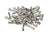 MSD Spark Plug Terminals, Straight Dual Crimp, Multi-Angle, Stainless Steel Qty 50 34604