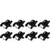MSD Street Fire Ignition Coils 1999-2007 GM L-Series Truck engines, Black, 8-Pack 55098