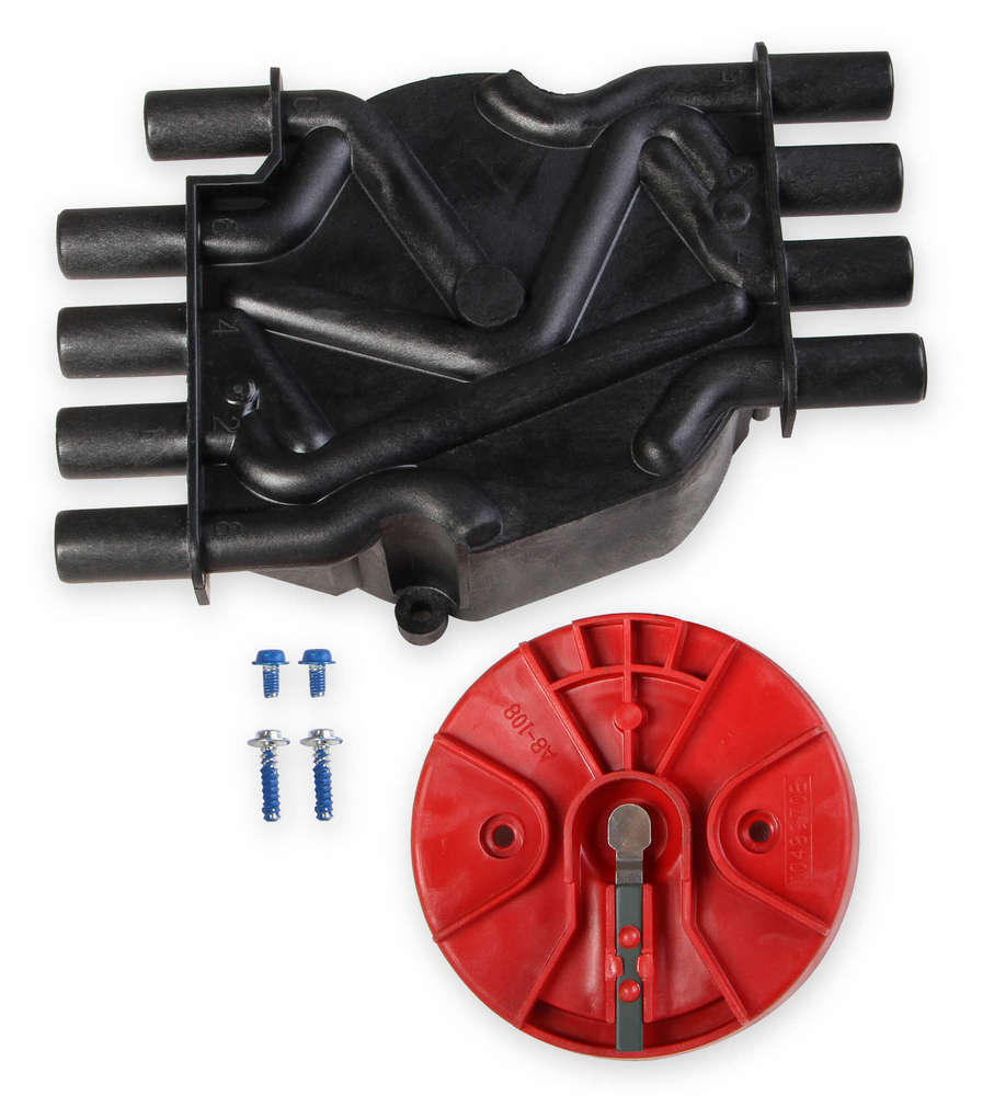 MSD Cap/Rotor Kit - GM V8 Vortec Distributor Black 80173