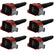 MSD MSD Ignition Coil - Ford EcoBoost -  2.7L V6 - Red - 6-Pack 82606