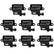 MSD MSD Ignition Coil - Blaster Series - L-Series Truck Engine - Black - 8-Pack 826483