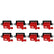 MSD MSD Ignition Coil - GM LS Blaster Series - L-Series Truck Engine - Red - 8-Pack 82648