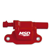 MSD MSD Ignition Coil - GM LS Blaster Series - LS2/LS3/LS4/LS7/LS9 Engines - Red 8265