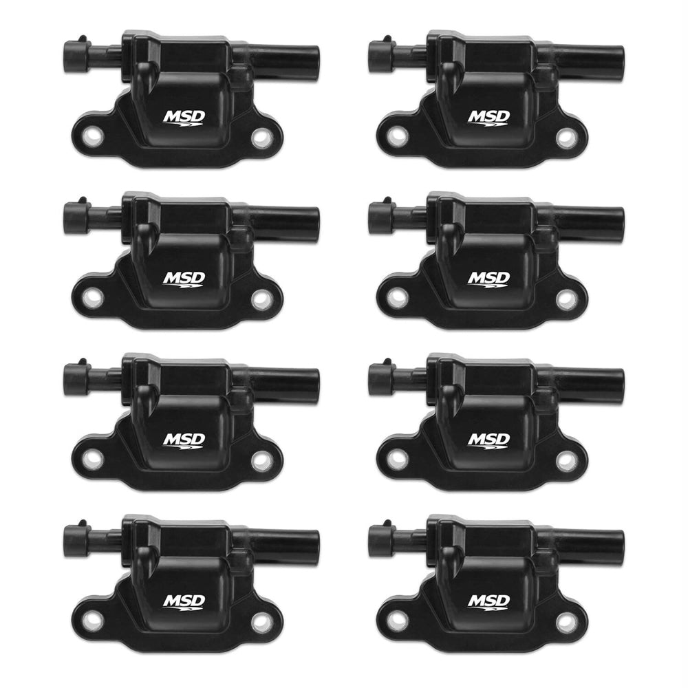 MSD GM LS Coils 8-pk 99-08 Trucks - Black 826583