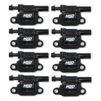 MSD Coil Black Square GM V8 2014-Up 8pk 826683