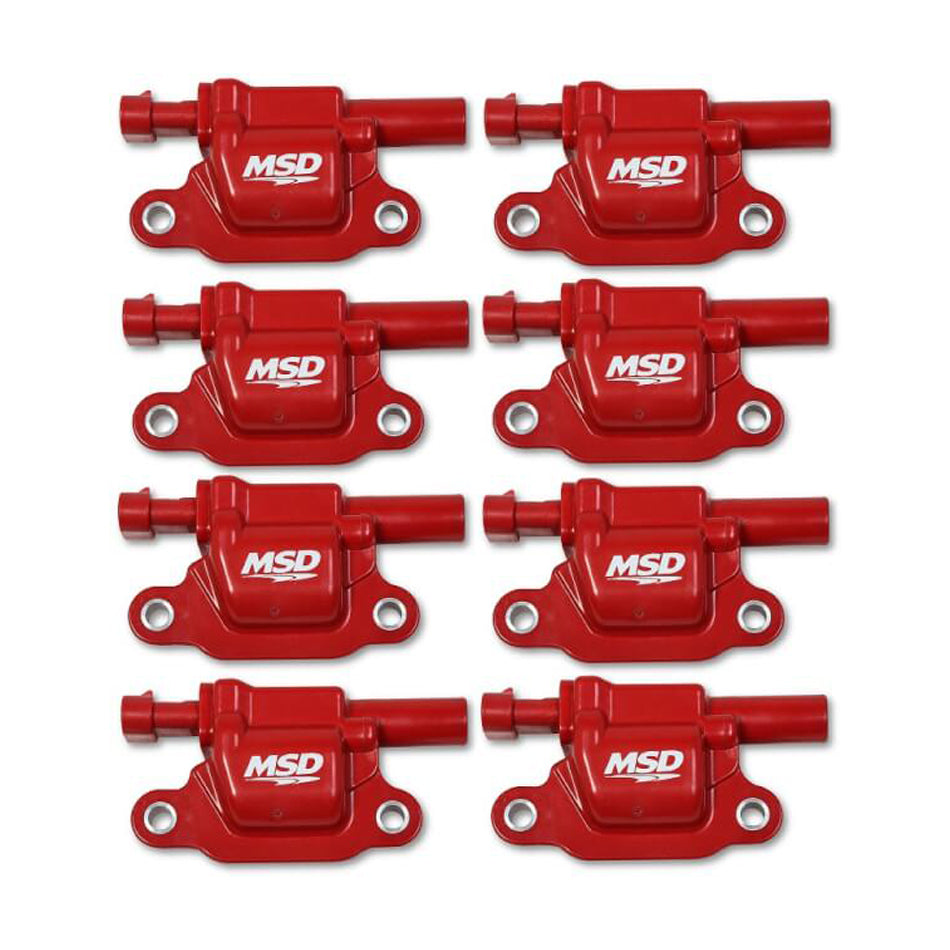 Coil Red Square GM V8 2014-Up 8pk 82668