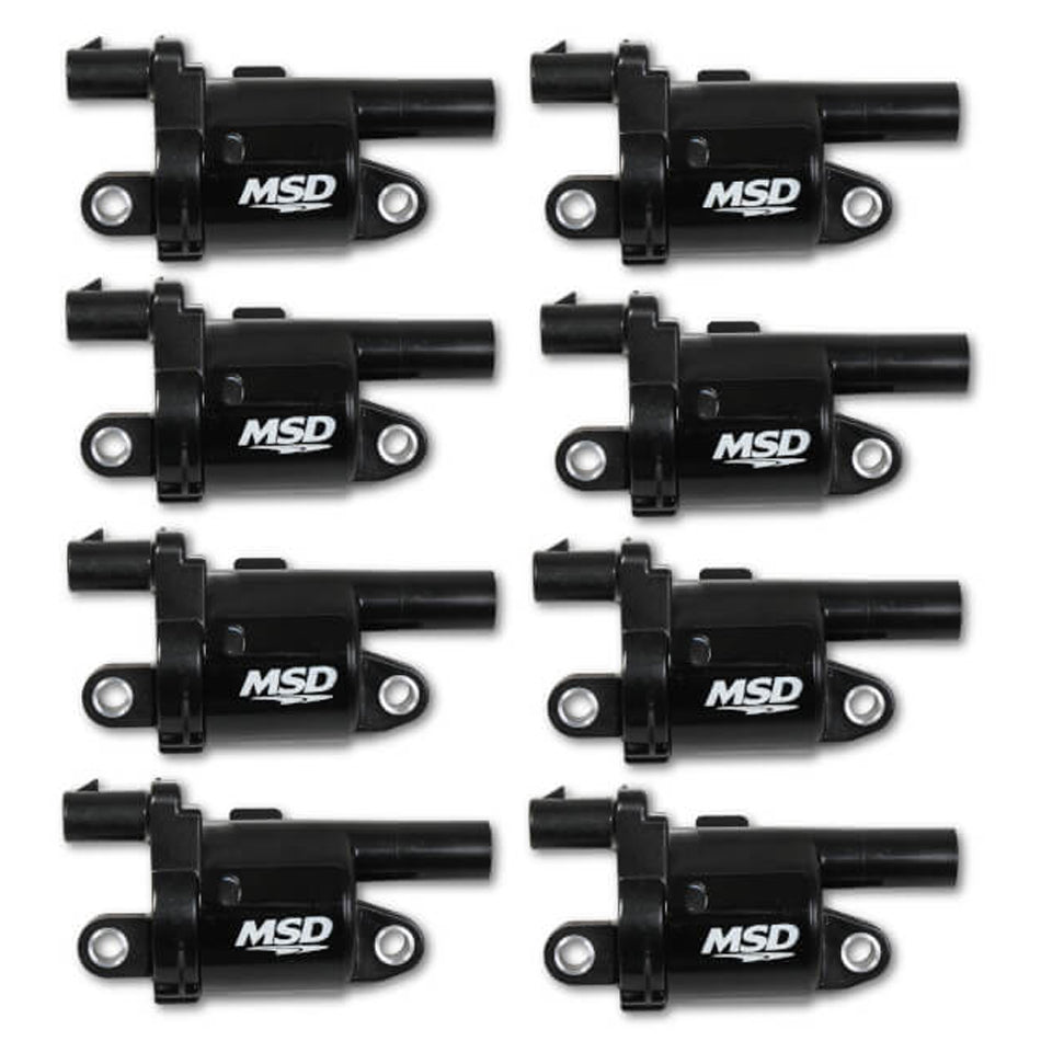 Coil Black Round GM V8 2014-Up 8pk 826883