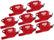 MSD MSD Ignition Coil - Pro Power Series - GM LS2/LS7 Engines - Red - 8-Pack 82878