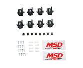 MSD Smart Coils, Black 8-Pack, for Holley or MSD EFI Systems | 82893-8