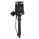 MSD Pro-Billet Distributor, Chevy V8, Black, Vacuum Advance | 83613